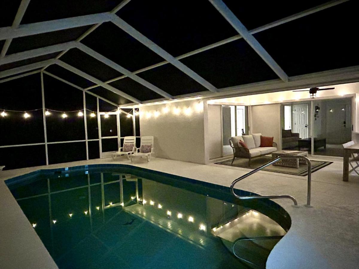 Beautiful Spacious Home! Close To Beaches - Heated Private Pool 恩格尔伍德 外观 照片