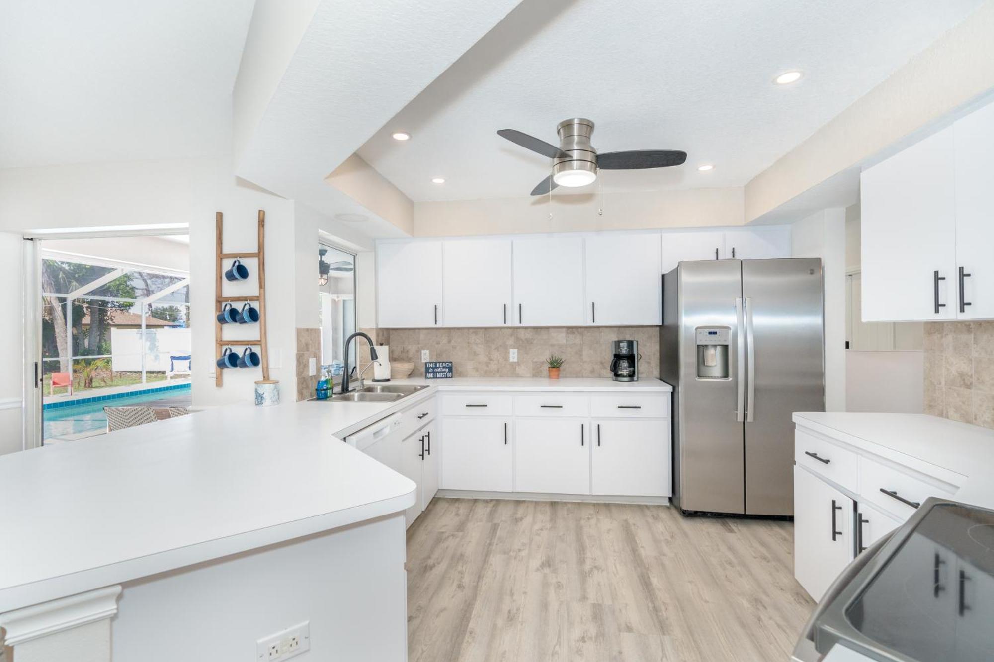 Beautiful Spacious Home! Close To Beaches - Heated Private Pool 恩格尔伍德 外观 照片